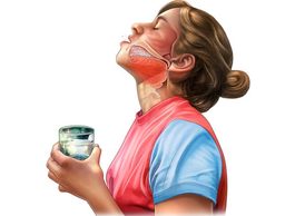 Как правильно полоскать горло