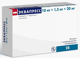Эквапресс® – новый комбинированный препарат для лечения артериальной гипертензии