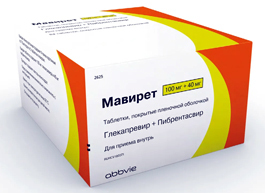 Мавирет –  первая безинтерфероновая схема терапии  хронического гепатита С, одобренная в России для применения у подростков